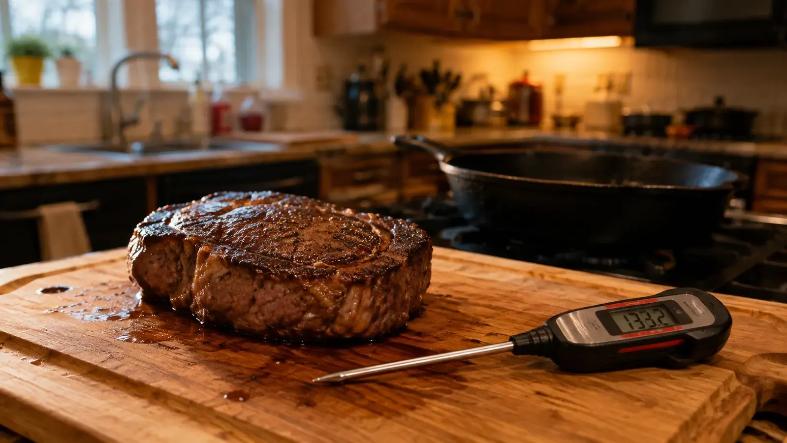 How to Cook a Perfect Steak Using a Meat Thermometer