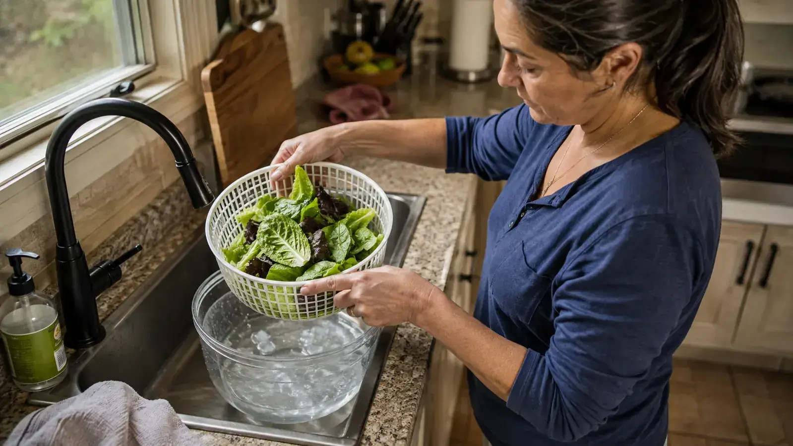 How to Wash and Dry Greens Fast With a Salad Spinner