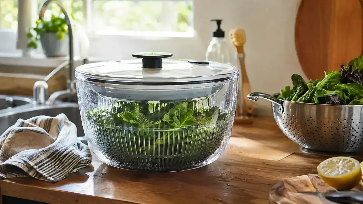 OXO Salad Spinner Review: 6 Months of Washing Greens the Easy Way